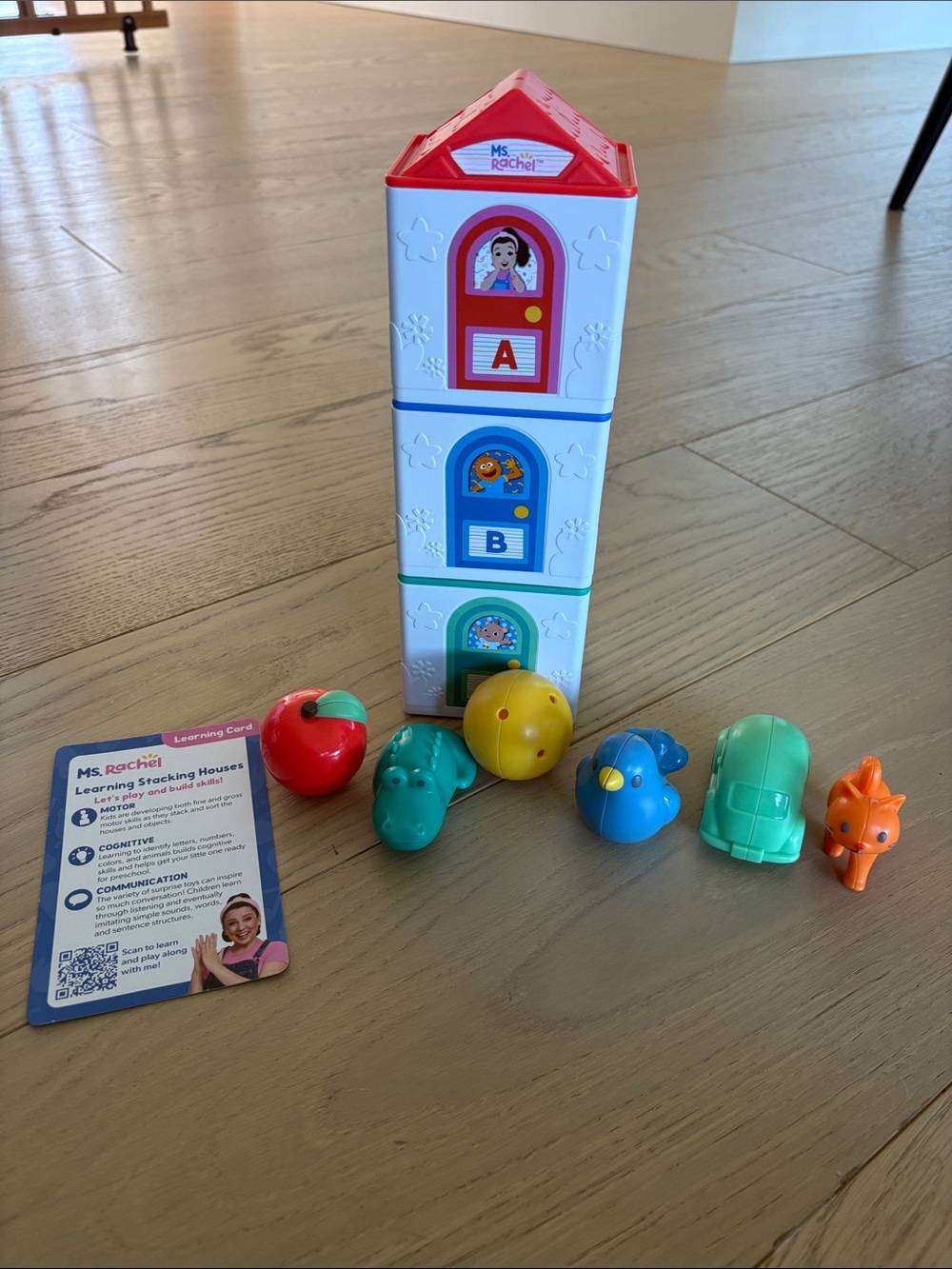 Ms Rachel Learning Stacking Houses with 6 Surprises to Discover